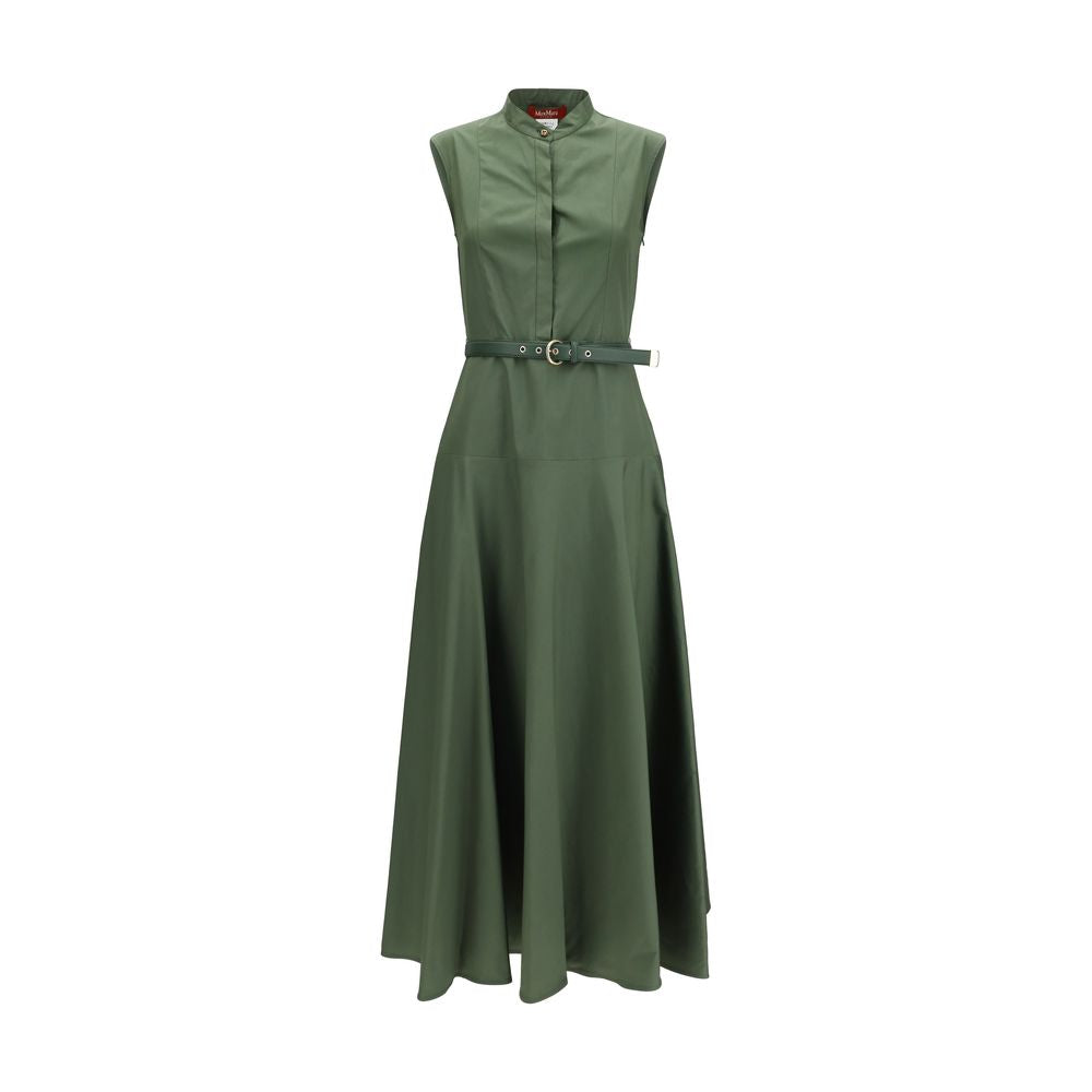 Robe décontractée bicolore en coton