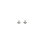 Silver Metal Earrings