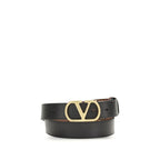 Black Calf Leather Bos Taurus Regular Belt