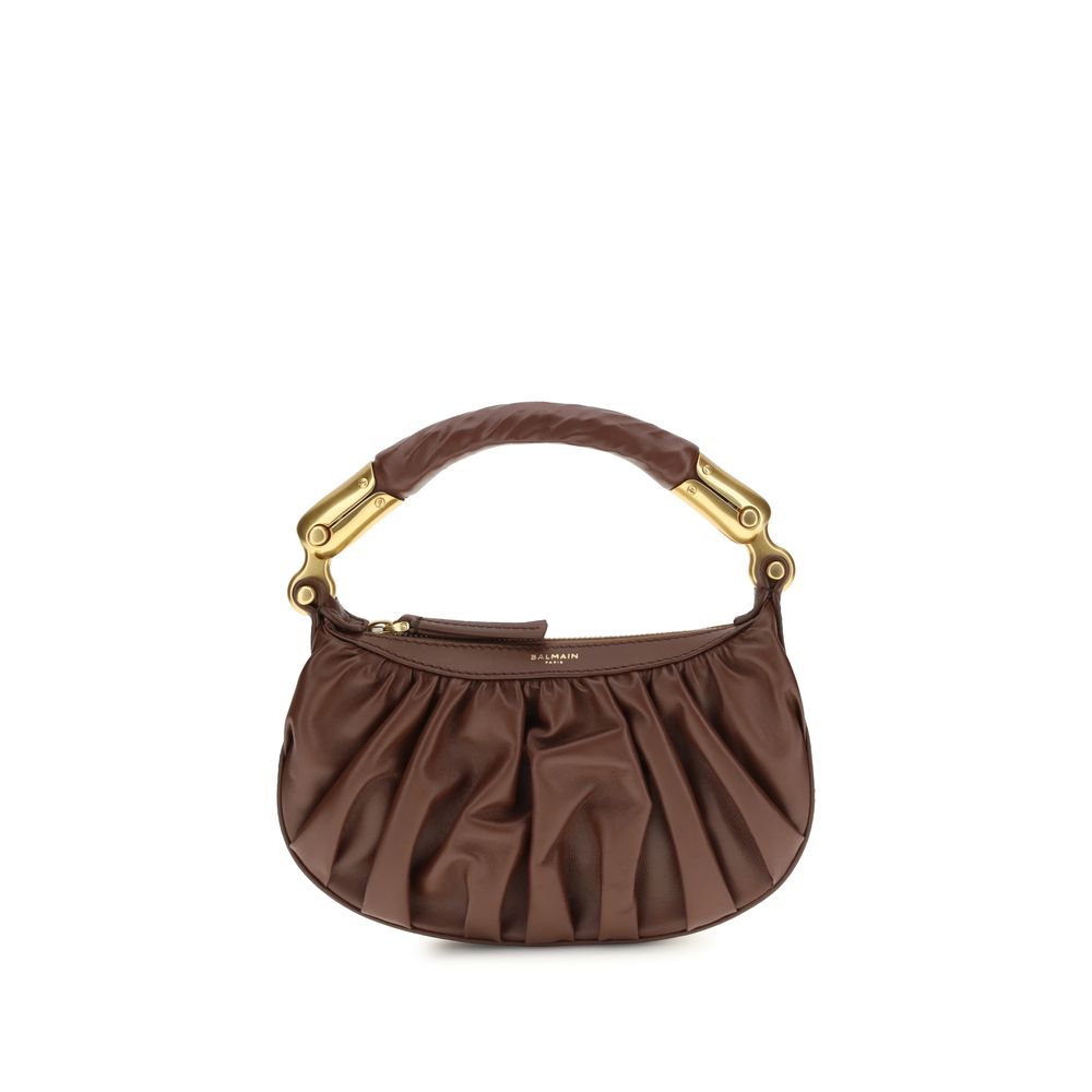 Sac à bandoulière en cuir de veau marron Bos Taurus