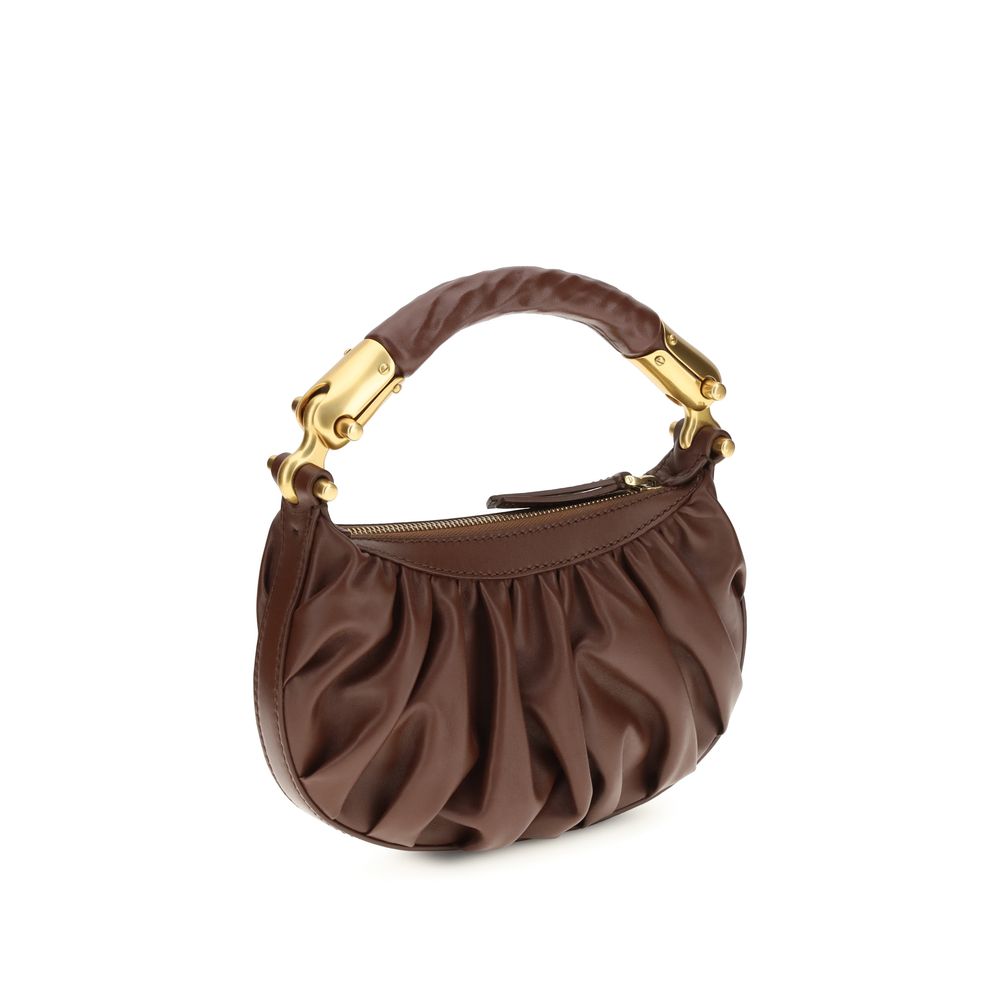 Sac à bandoulière en cuir de veau marron Bos Taurus
