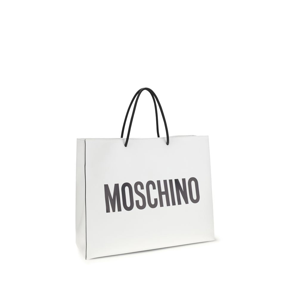 White Calf Leather Bos Taurus Handbag