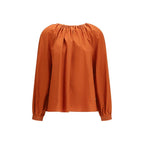 Orange Cotton Polo Shirt
