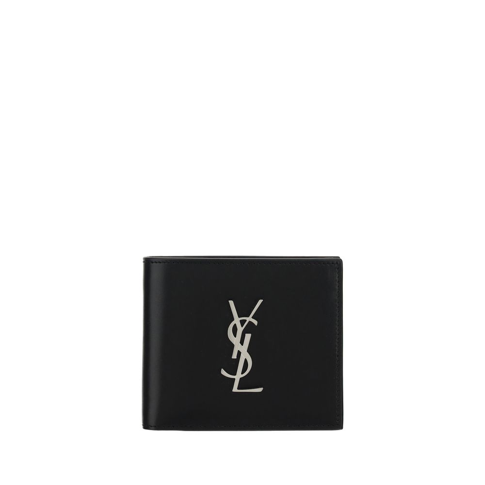 Black Calf Leather Bos Taurus Wallet