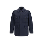 Blue Polyamide Coat
