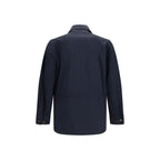 Blue Polyamide Coat