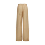 Multicolor Polyester Casual Pants