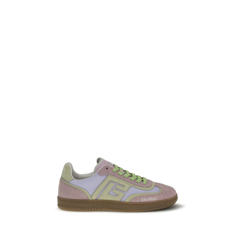 Baskets athlétiques en cuir de veau multicolore Bos Taurus