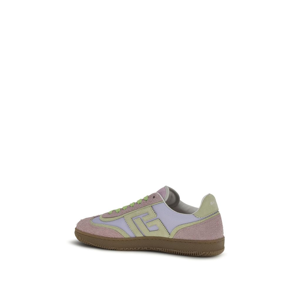Baskets athlétiques en cuir de veau multicolore Bos Taurus