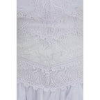 White Cotton Casual Dress