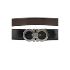 Black Calf Leather Bos Taurus Belt