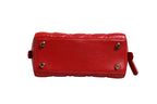 Small Dior Toujours Bag Black Macrocannage Calfskin