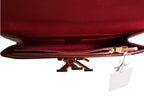 Louise PM Red Patent Leather Wallet On Chain