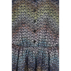 Multicolor Viscose Casual Dress