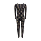 Brown Polyamide Jumpsuit