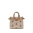 Beige Cotton Handbag