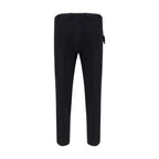 Black Elastane Dress Pants