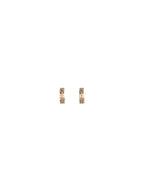 Gold Brass Earrings
