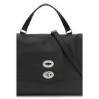 Black Calf Leather Bos Taurus Handbag