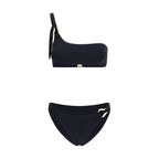 Black Elastane Bikini
