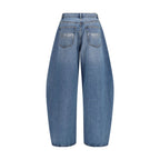 Blue Cotton Jeans Denim