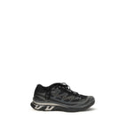 Black Polyamide Athletic Sneakers