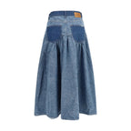 Blue Denim Skirt