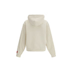 White Cotton Sweatshirt