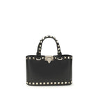 Black Calf Leather Bos Taurus Handbag
