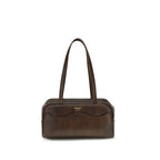 Brown Calf Leather Bos Taurus Shoulder Bag