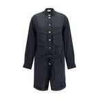 Black Viscose Jumpsuit