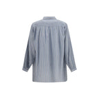Blue Cotton Blouse