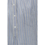 Blue Cotton Blouse
