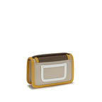 Orange Calf Leather Bos Taurus Shoulder Bag