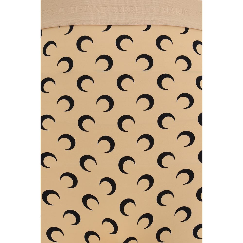 Beige Polyamide Bermuda Shorts