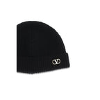 Black Cashmere Beanie