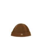 Brown Cashmere Beanie