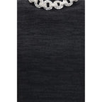 Black Cotton Casual Dress