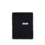 Black Wool Oves Aries Scarf