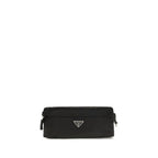 Black Recycled Polyamide Clutch Bag