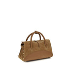 Brown Calf Leather Bos Taurus Handbag