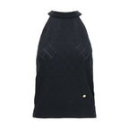 Black Wool Oves Aries Sleeveles T-Shirt
