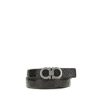 Black Calf Leather Bos Taurus Regular Belt