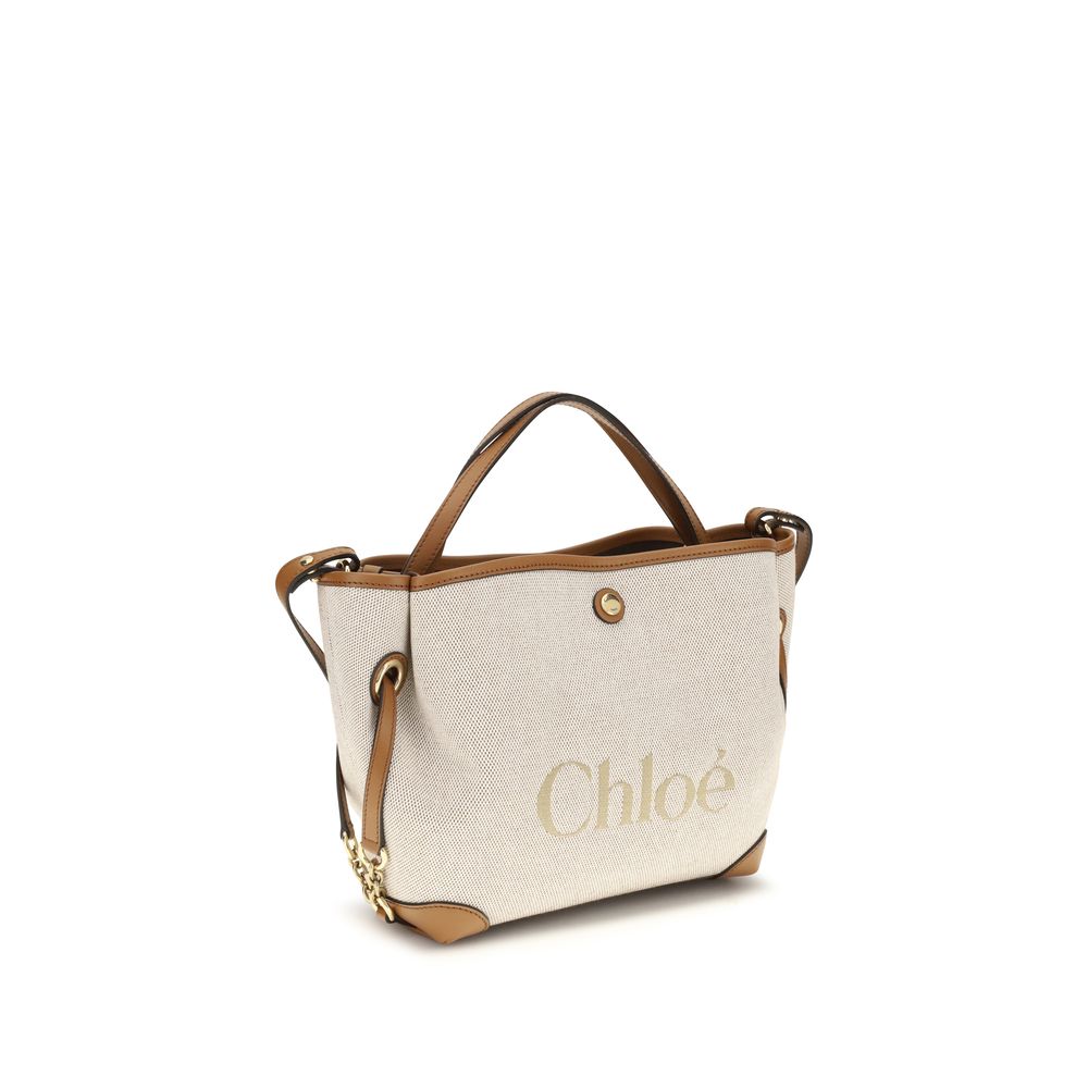 Sac à main en tissu beige