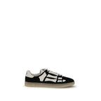 Black Calf Leather Bos Taurus Athletic Sneakers
