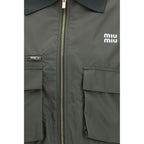 Bicolor Polyester Shell Jacket