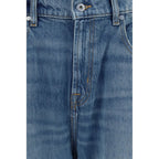 Blue Cotton Relaxed Fit Jeans