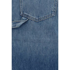 Shorts Bermuda en coton bleu