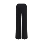 Black Wool Oves Aries Casual Pants