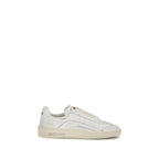 Baskets basses en cuir de veau blanc Bos Taurus